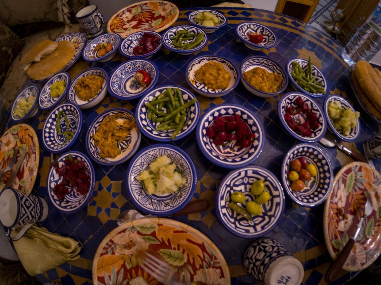 Hotel Dar Mfaddel Fez Esterno foto